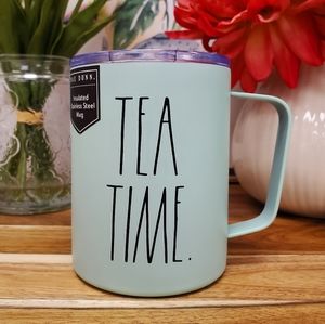 Rae Dunn TEA TIME Travel Mug